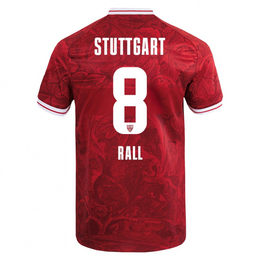 Danxen Kid Maximiliane Rall #8 Red Black Away Jersey 2025/26 T-Shirt