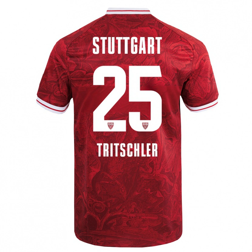Danxen Kid David Tritschler #25 Red Black Away Jersey 2025/26 T-Shirt