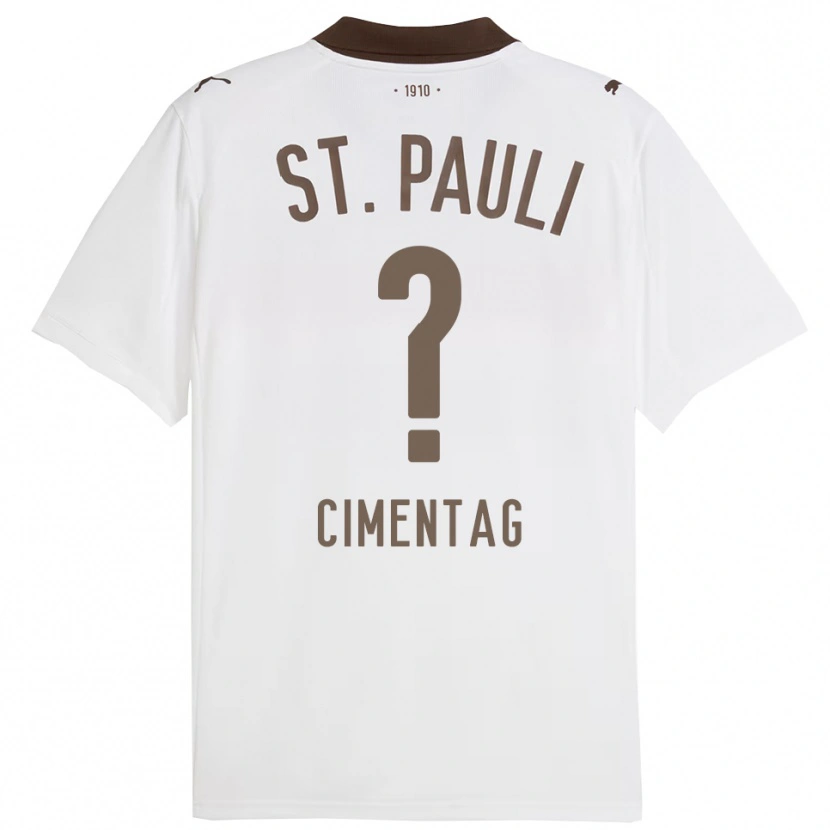Danxen Kid Denis Cimentag #0 White Red Away Jersey 2025/26 T-Shirt
