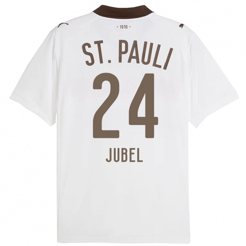 Danxen Kid Lina Jubel #24 White Red Away Jersey 2025/26 T-Shirt