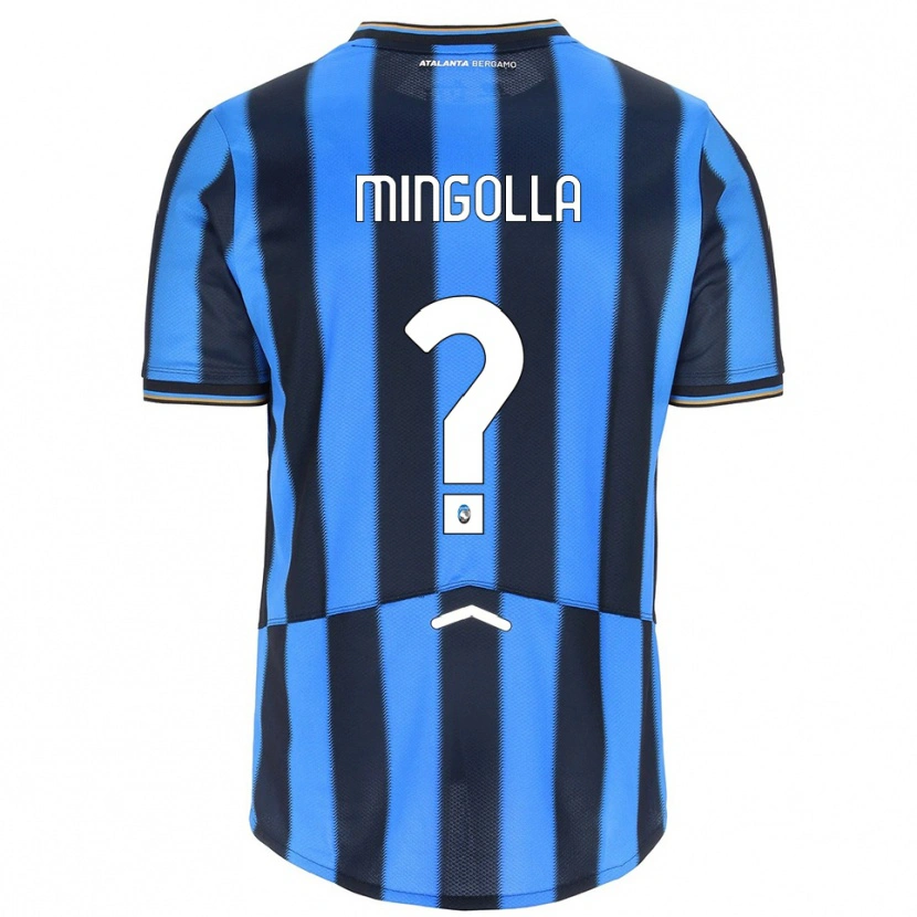 Danxen Men Simone Mingolla #0 Sky Blue Black Home Jersey 2025/26 T-Shirt