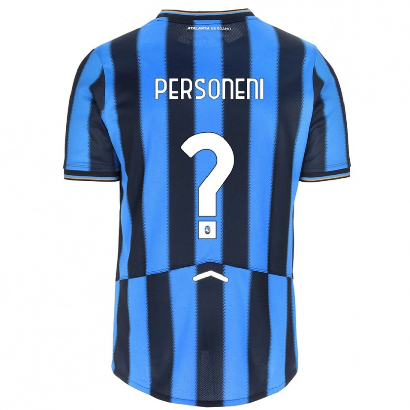 Danxen Men Mirko Personeni #0 Sky Blue Black Home Jersey 2025/26 T-Shirt