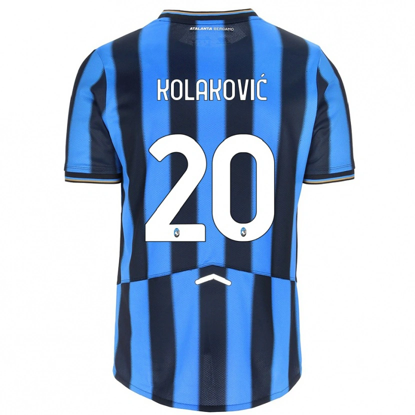 Danxen Men Vinko Kolaković #20 Sky Blue Black Home Jersey 2025/26 T-Shirt