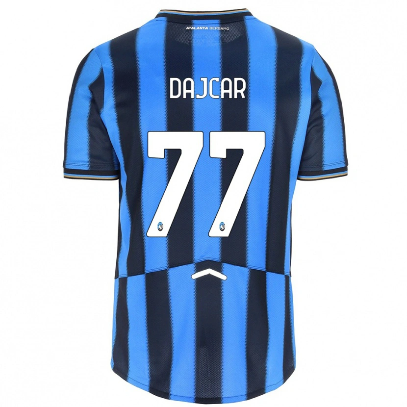 Danxen Men Matevz Dajcar #77 Sky Blue Black Home Jersey 2025/26 T-Shirt