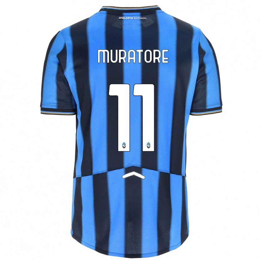 Danxen Men Simone Muratore #11 Sky Blue Black Home Jersey 2025/26 T-Shirt
