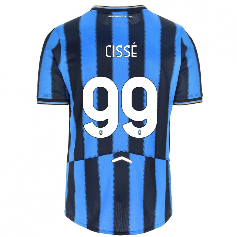 Danxen Men Moustapha Cissé #99 Sky Blue Black Home Jersey 2025/26 T-Shirt