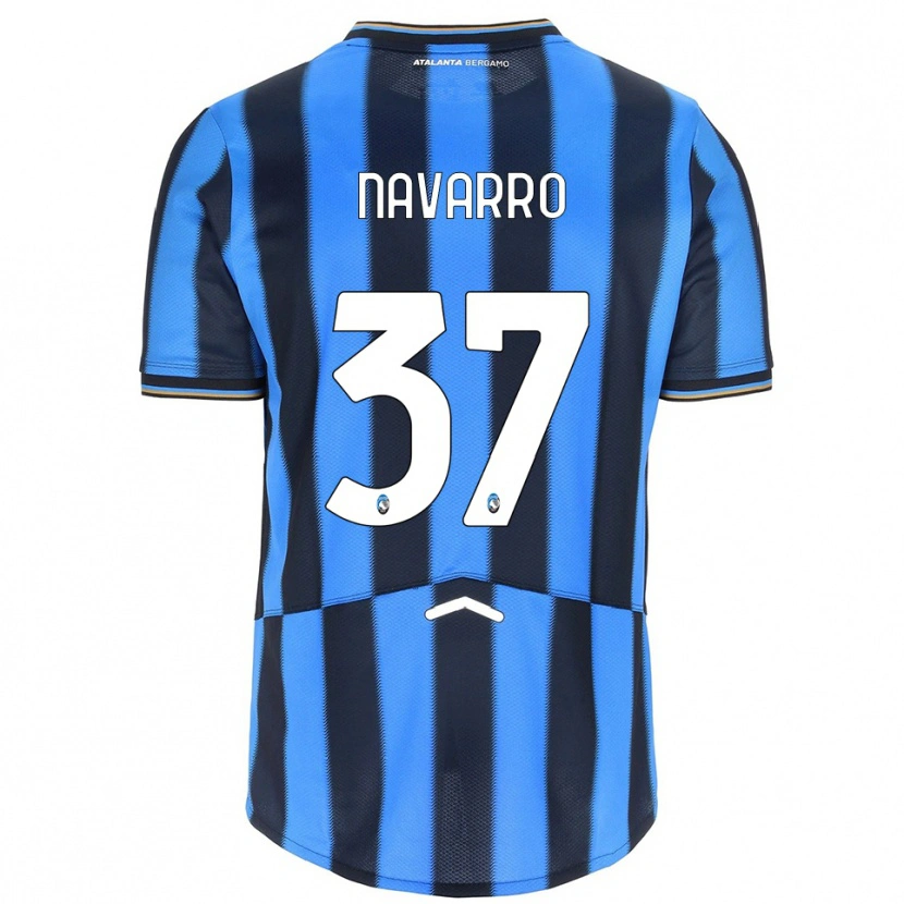 Danxen Men Albert Navarro #37 Sky Blue Black Home Jersey 2025/26 T-Shirt
