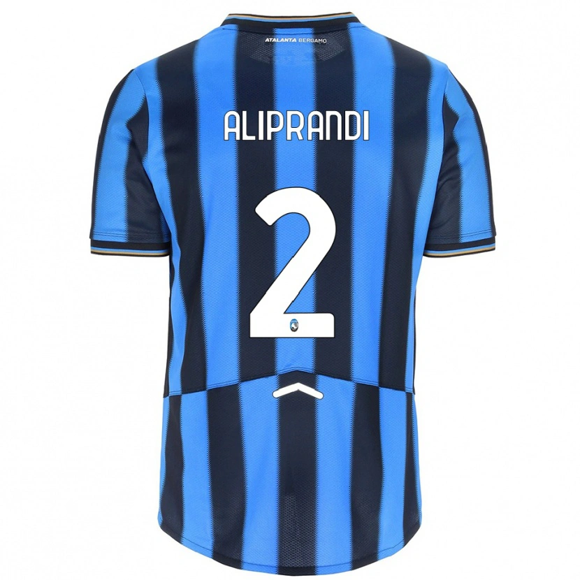 Danxen Men Mattia Aliprandi #2 Sky Blue Black Home Jersey 2025/26 T-Shirt