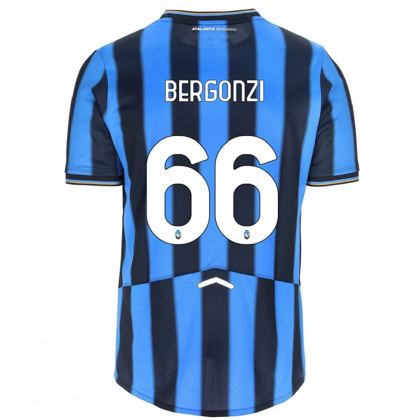 Danxen Men Federico Bergonzi #66 Sky Blue Black Home Jersey 2025/26 T-Shirt