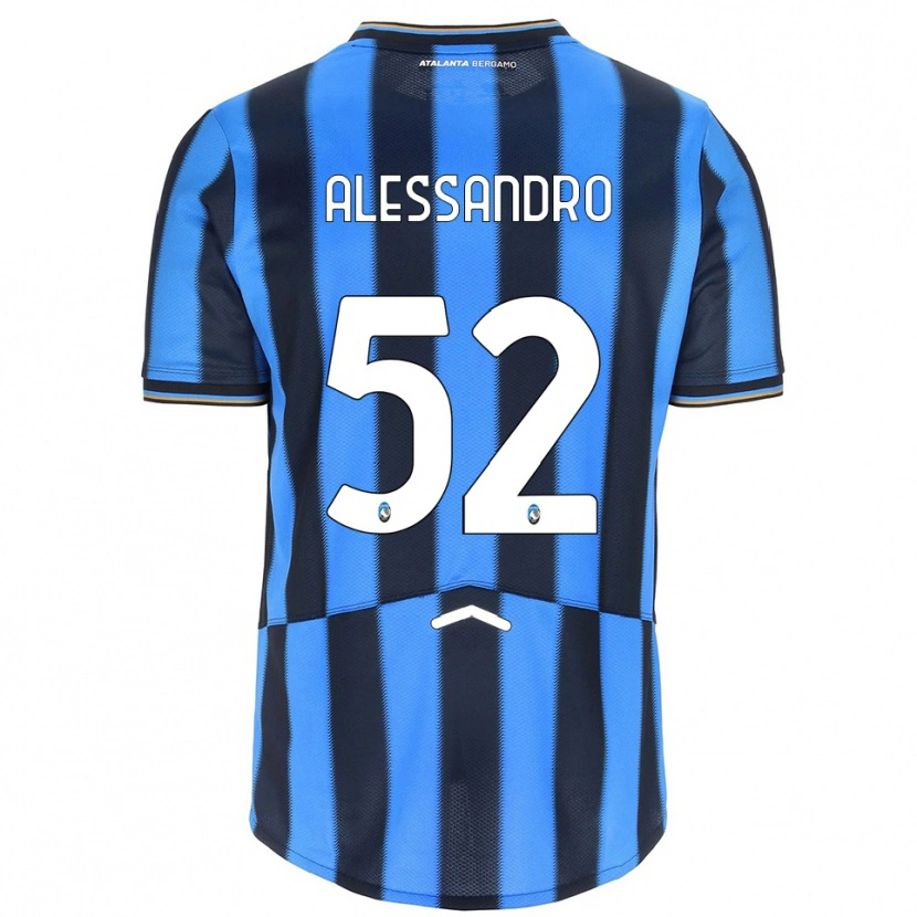 Danxen Men Alessandro Rinaldi #52 Sky Blue Black Home Jersey 2025/26 T-Shirt