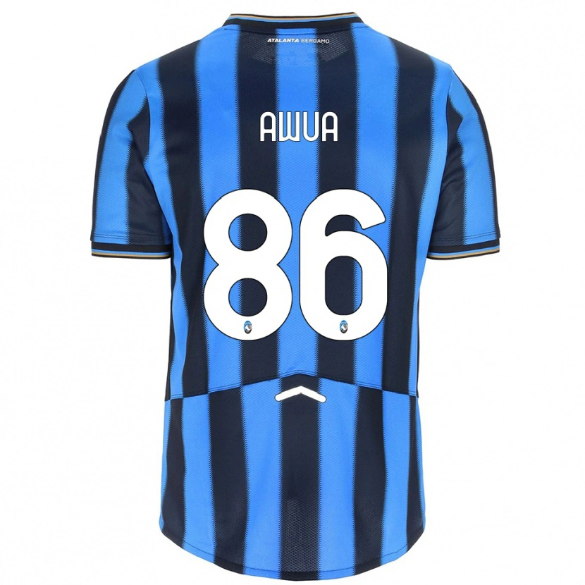 Danxen Men Theophilus Awua #86 Sky Blue Black Home Jersey 2025/26 T-Shirt