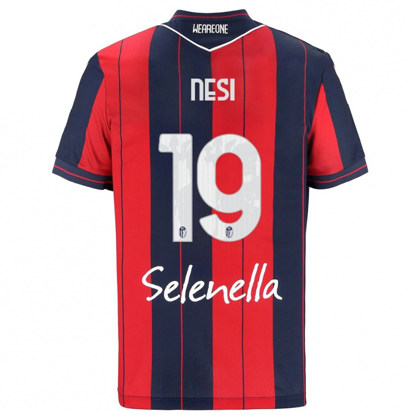 Danxen Men Luca Nesi #19 Red Navy Home Jersey 2025/26 T-Shirt