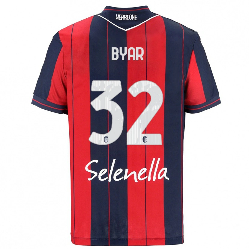 Danxen Men Naïm Byar #32 Red Navy Home Jersey 2025/26 T-Shirt
