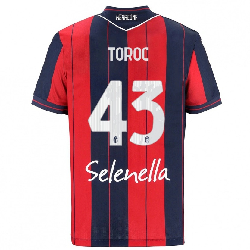 Danxen Men Andrei Toroc #43 Red Navy Home Jersey 2025/26 T-Shirt