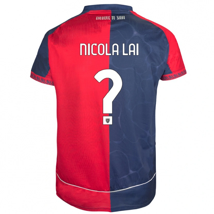 Danxen Men Nicola Lai #0 Red Navy Home Jersey 2025/26 T-Shirt