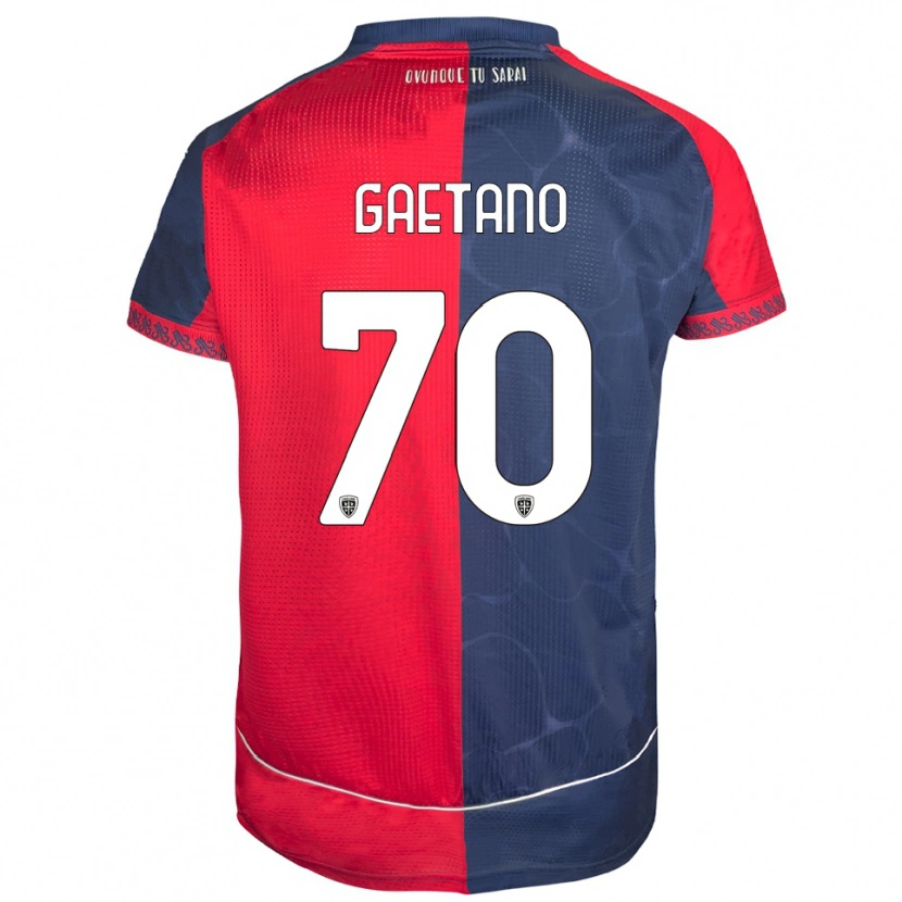 Danxen Men Gianluca Gaetano #70 Red Navy Home Jersey 2025/26 T-Shirt