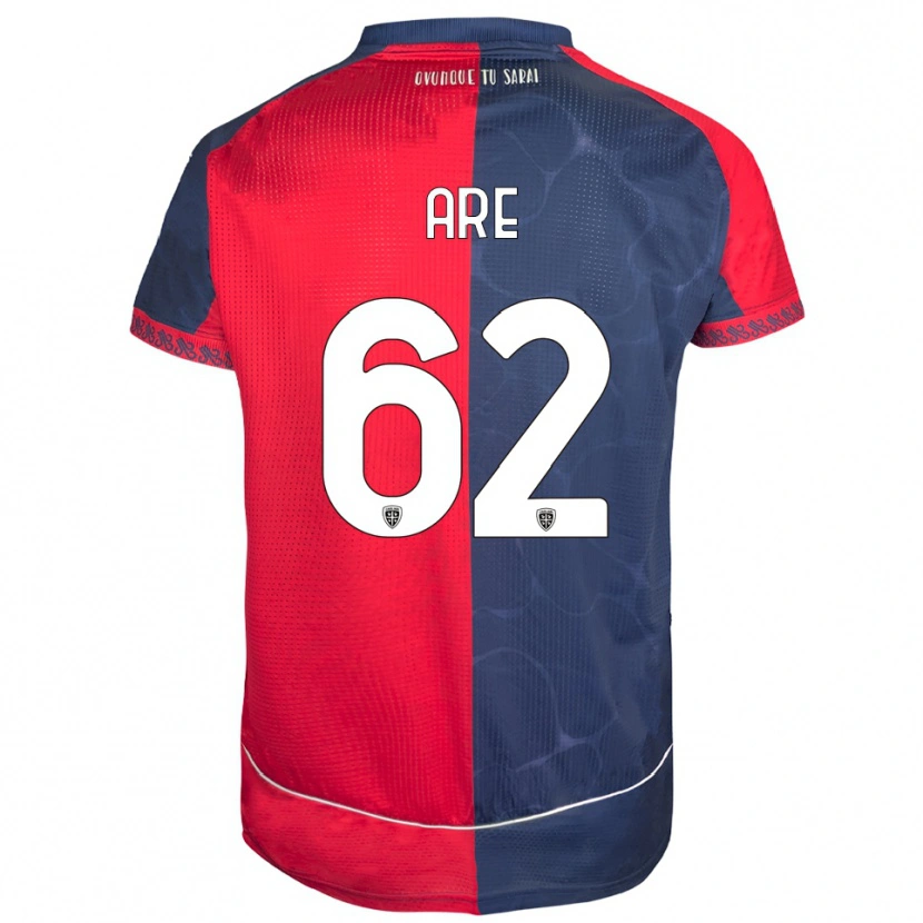 Danxen Men Emmanuele Are #62 Red Navy Home Jersey 2025/26 T-Shirt