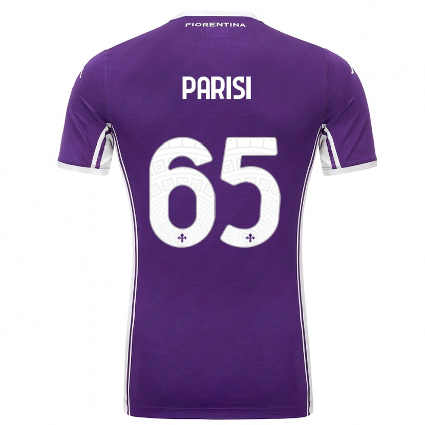 Danxen Men Fabiano Parisi #65 Purple White Home Jersey 2025/26 T-Shirt