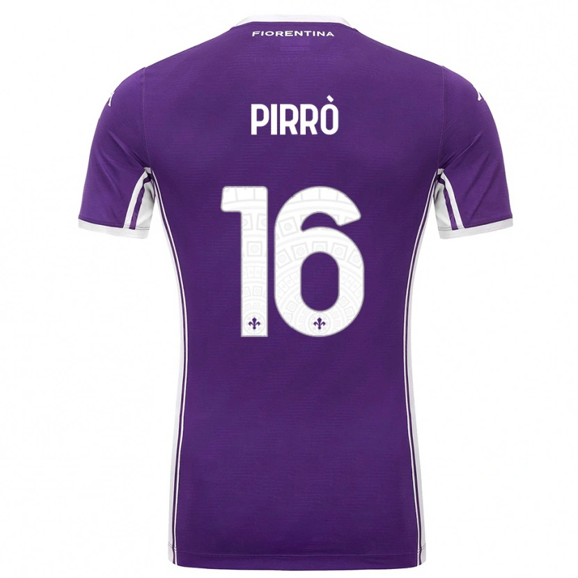 Danxen Men Antonio Pirrò #16 Purple White Home Jersey 2025/26 T-Shirt