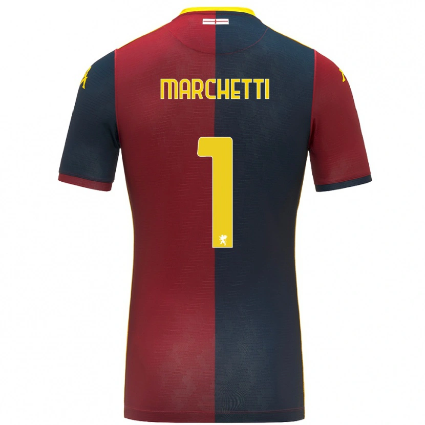 Danxen Men Lisa Marchetti #1 Red Royal Blue Home Jersey 2025/26 T-Shirt