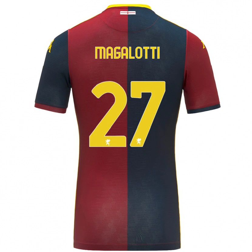 Danxen Men Gabriele Magalotti #27 Red Royal Blue Home Jersey 2025/26 T-Shirt