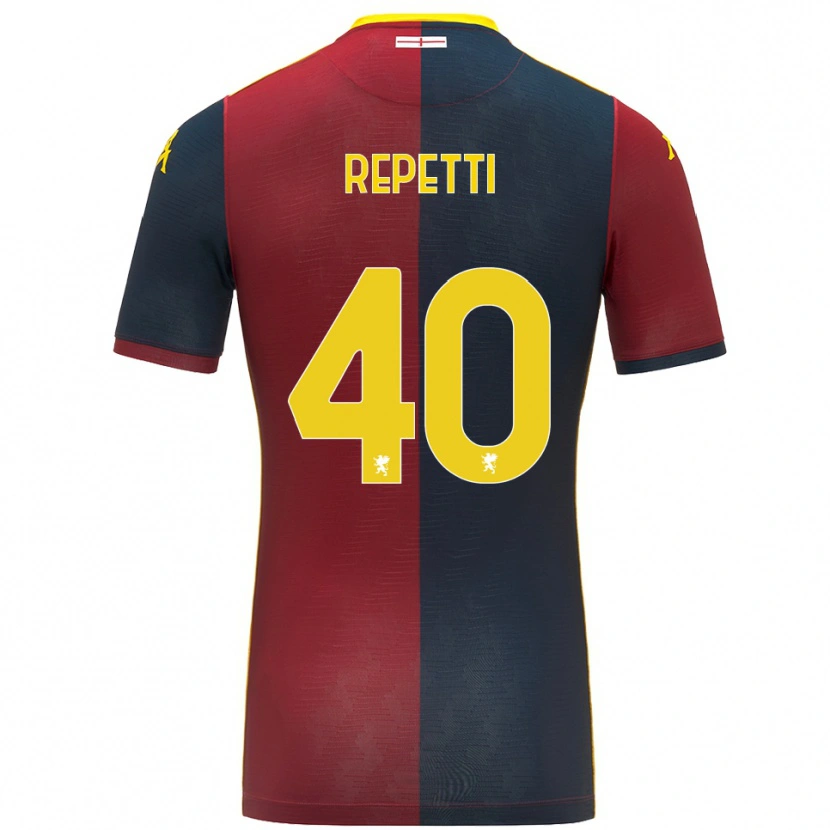 Danxen Men Chiara Repetti #40 Red Royal Blue Home Jersey 2025/26 T-Shirt