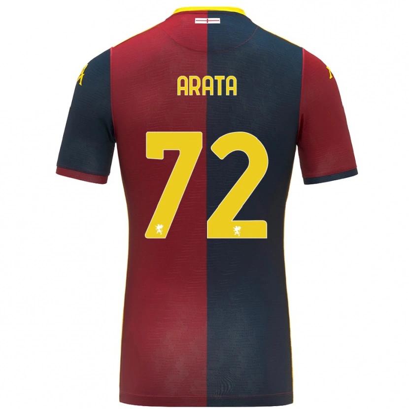 Danxen Men Stefano Arata #72 Red Royal Blue Home Jersey 2025/26 T-Shirt