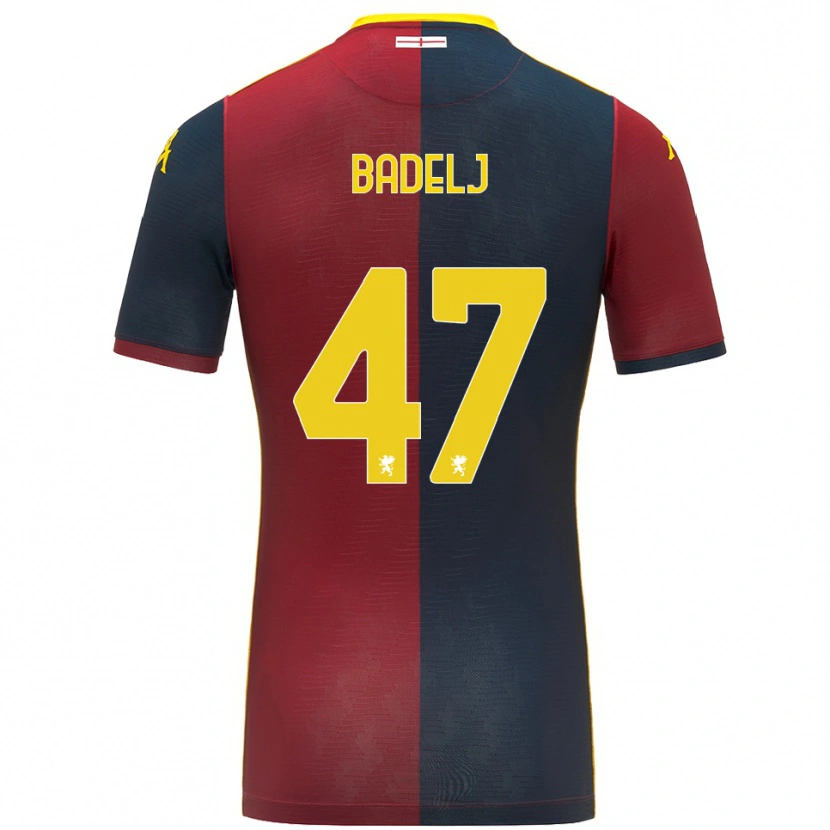 Danxen Men Milan Badelj #47 Red Royal Blue Home Jersey 2025/26 T-Shirt