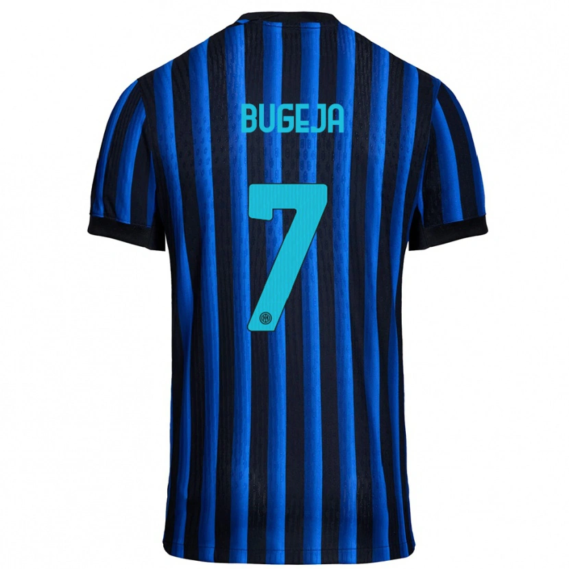Danxen Men Haley Bugeja #7 Black Blue Home Jersey 2025/26 T-Shirt