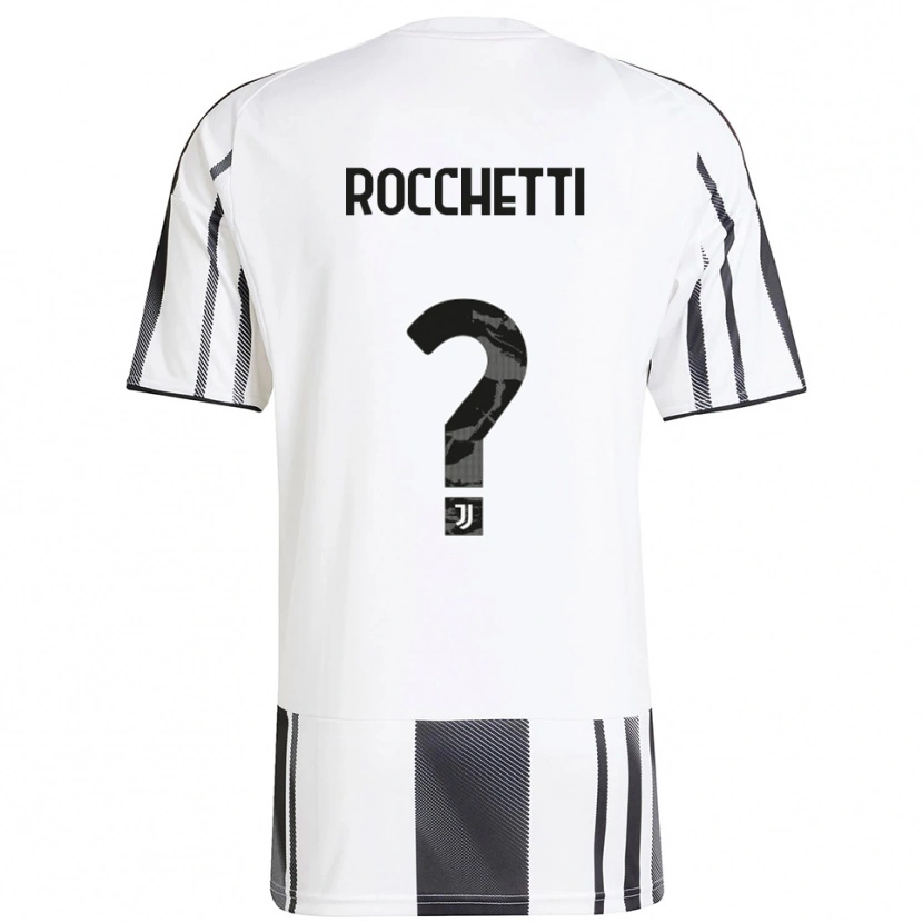 Danxen Men Edoardo Rocchetti #0 White Black Home Jersey 2025/26 T-Shirt