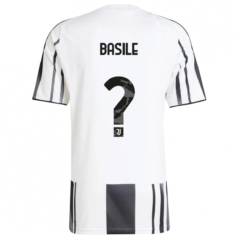 Danxen Men Piergiorgio Basile #0 White Black Home Jersey 2025/26 T-Shirt