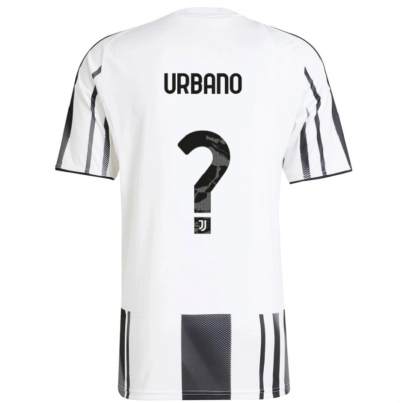 Danxen Men Giacomo Urbano #0 White Black Home Jersey 2025/26 T-Shirt