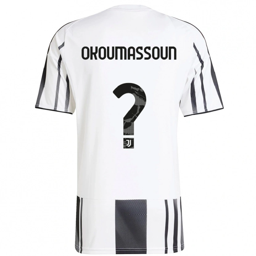 Danxen Men Ismaele Okoumassoun #0 White Black Home Jersey 2025/26 T-Shirt
