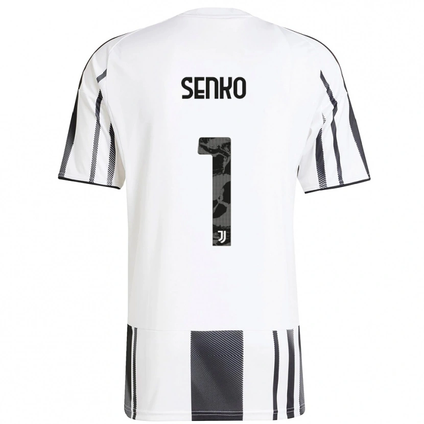 Danxen Men Zsombor Senko #1 White Black Home Jersey 2025/26 T-Shirt