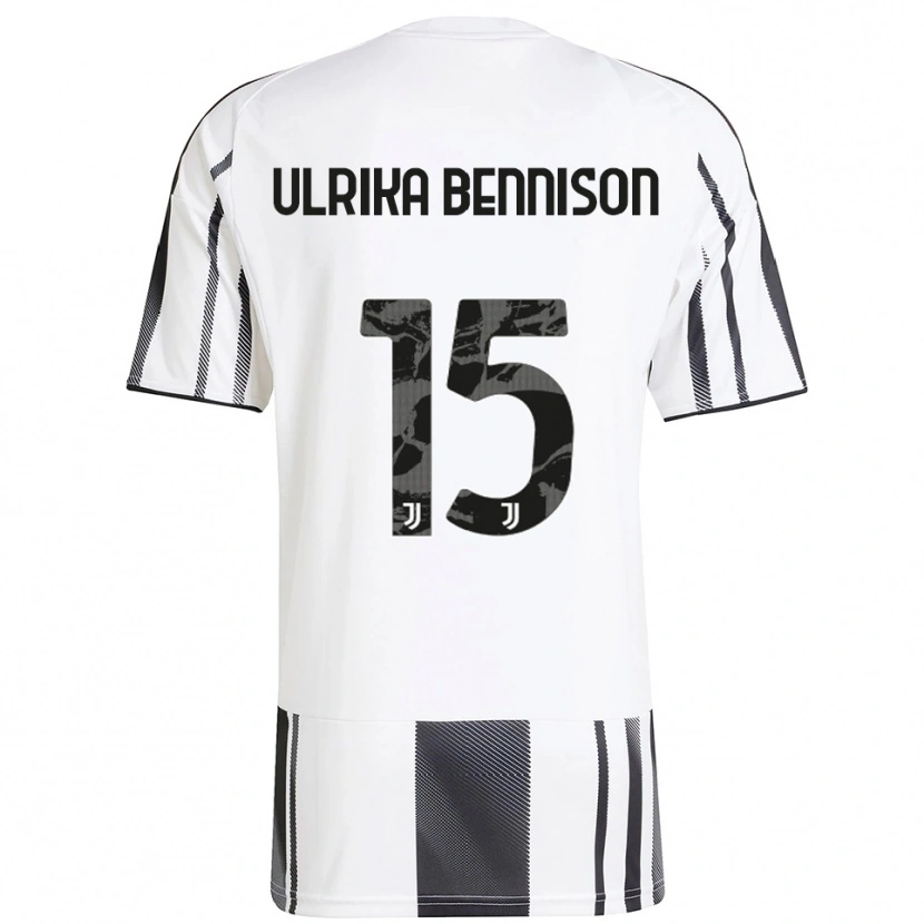 Danxen Men Hanna Ulrika Bennison #15 White Black Home Jersey 2025/26 T-Shirt