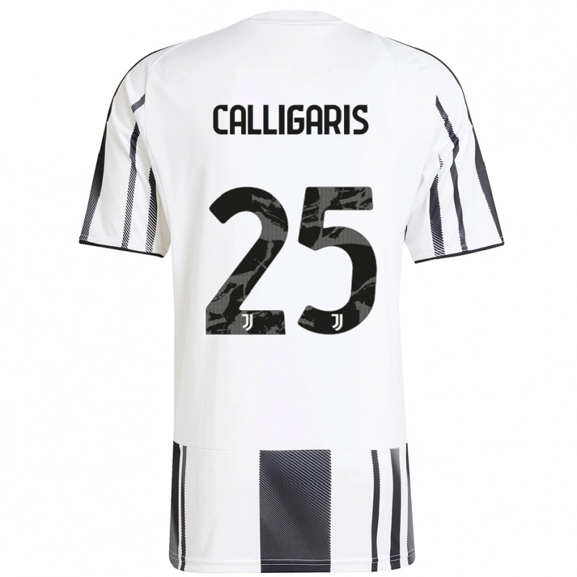 Danxen Men Viola Calligaris #25 White Black Home Jersey 2025/26 T-Shirt