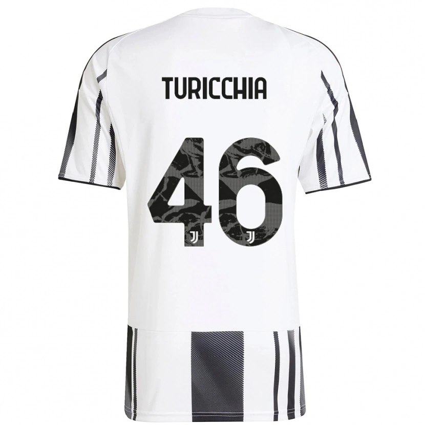 Danxen Men Riccardo Turicchia #46 White Black Home Jersey 2025/26 T-Shirt