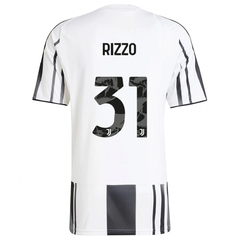Danxen Men Niccolò Rizzo #31 White Black Home Jersey 2025/26 T-Shirt