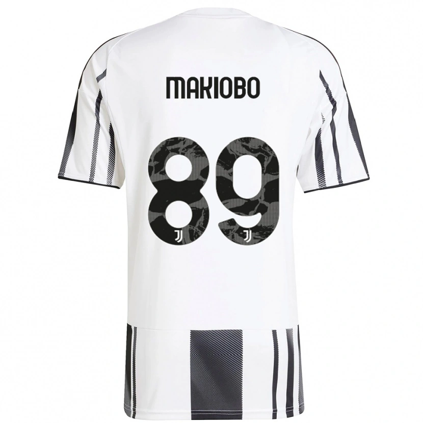Danxen Men Grady Makiobo #89 White Black Home Jersey 2025/26 T-Shirt