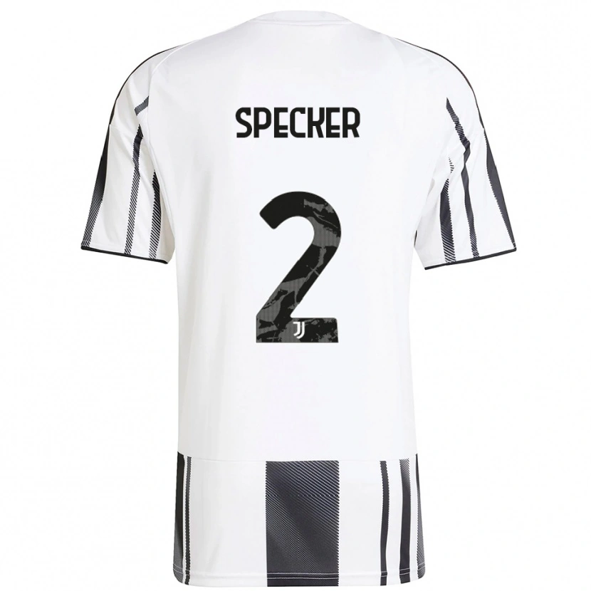 Danxen Men Stefano Specker #2 White Black Home Jersey 2025/26 T-Shirt