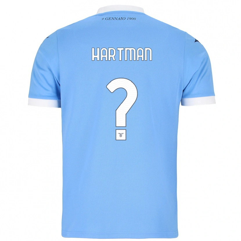 Danxen Men Thomas Hartman #0 Sky Blue White Home Jersey 2025/26 T-Shirt