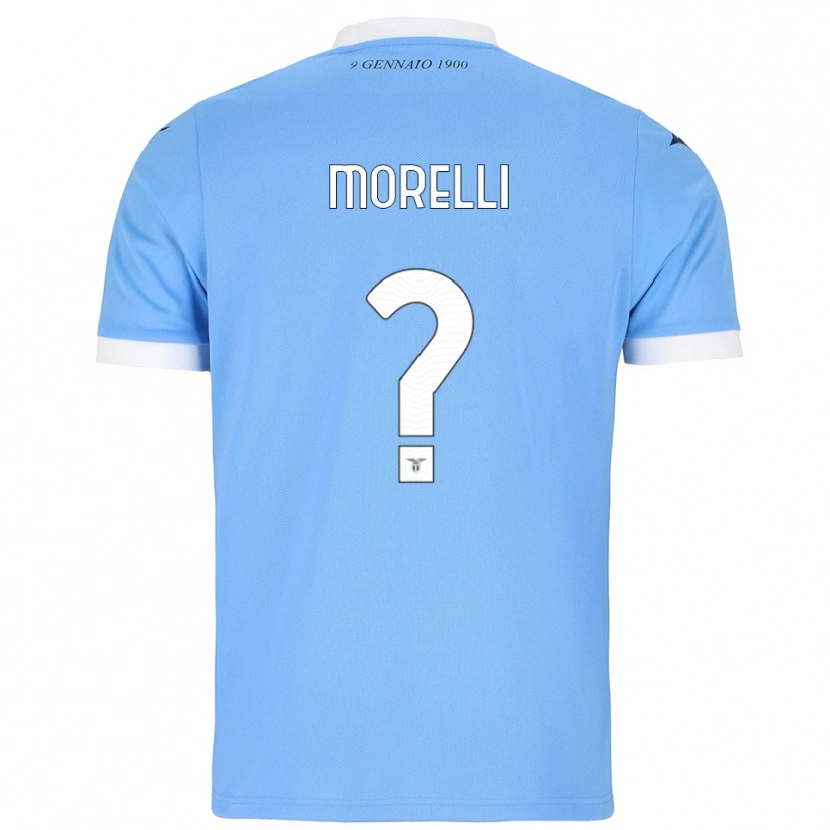 Danxen Men Manuel Morelli #0 Sky Blue White Home Jersey 2025/26 T-Shirt