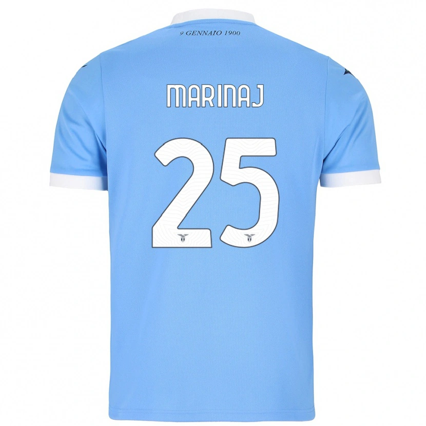 Danxen Men Kledi Marinaj #25 Sky Blue White Home Jersey 2025/26 T-Shirt