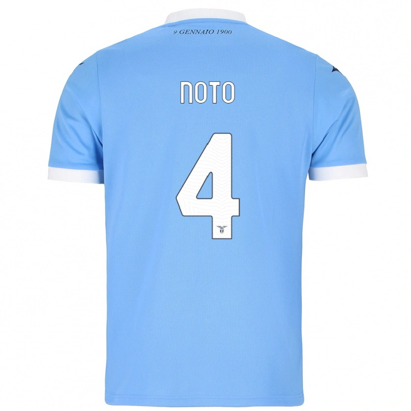Danxen Men Pierpaolo Noto #4 Sky Blue White Home Jersey 2025/26 T-Shirt