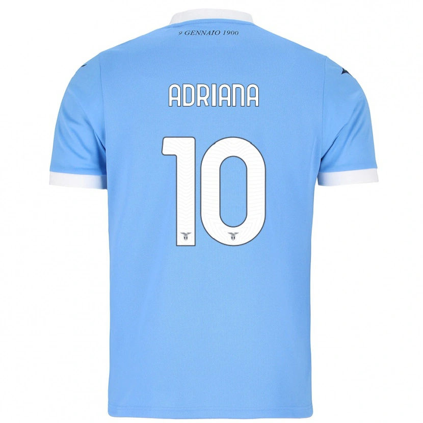 Danxen Men Adriana Martín Santamaría #10 Sky Blue White Home Jersey 2025/26 T-Shirt