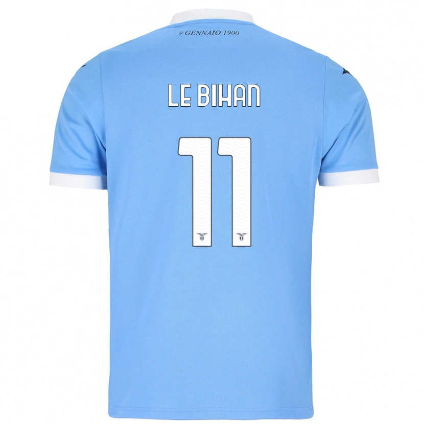 Danxen Men Clarisse Agathe Le Bihan #11 Sky Blue White Home Jersey 2025/26 T-Shirt