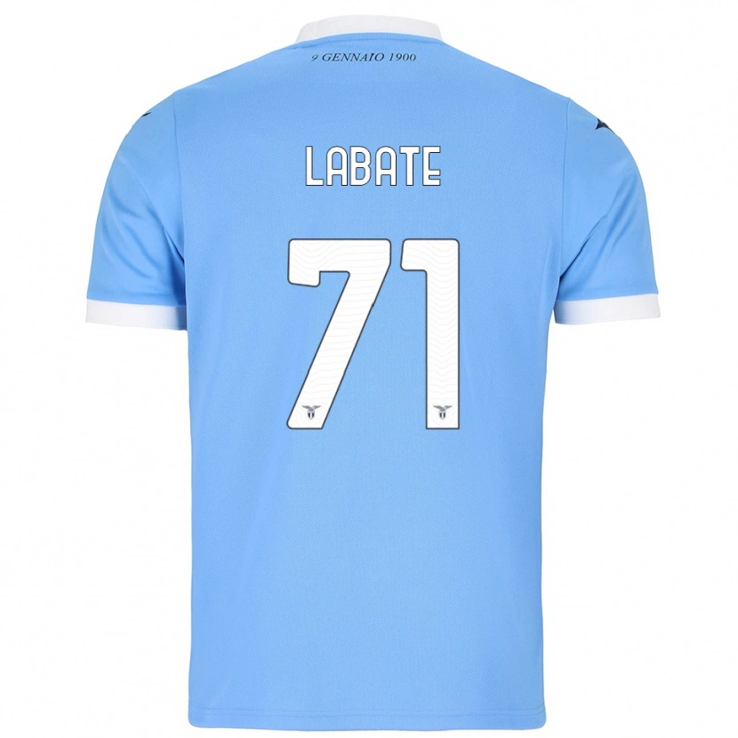 Danxen Men Camilla Labate #71 Sky Blue White Home Jersey 2025/26 T-Shirt
