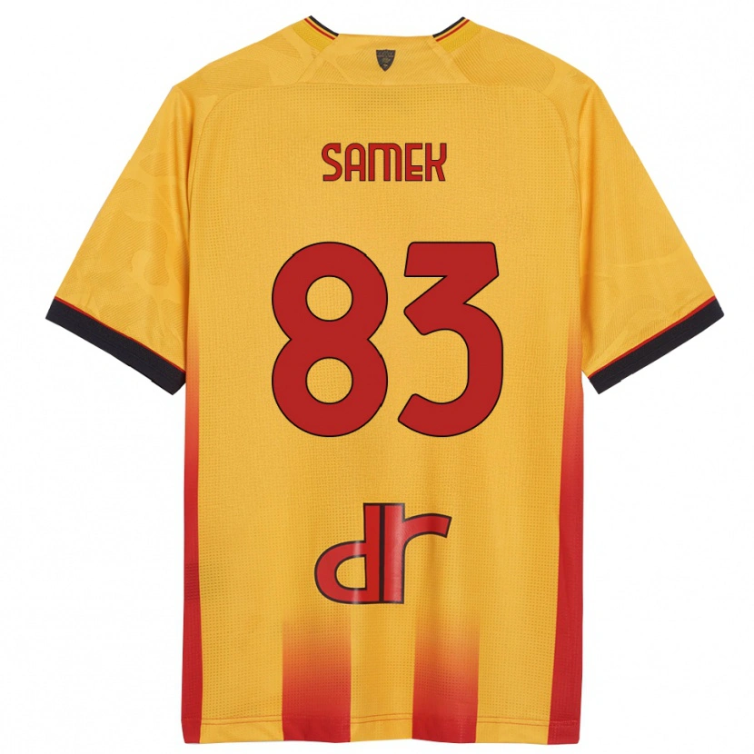 Danxen Men Daniel Samek #83 Yellow Orange Home Jersey 2025/26 T-Shirt