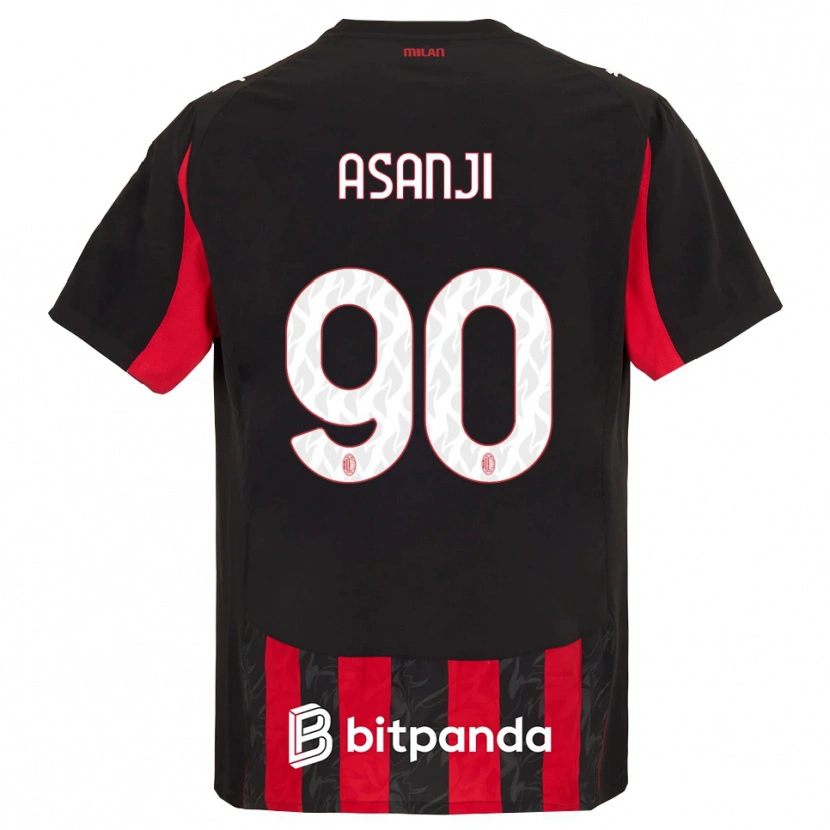 Danxen Men Levis Asanji #90 Red Black Home Jersey 2025/26 T-Shirt