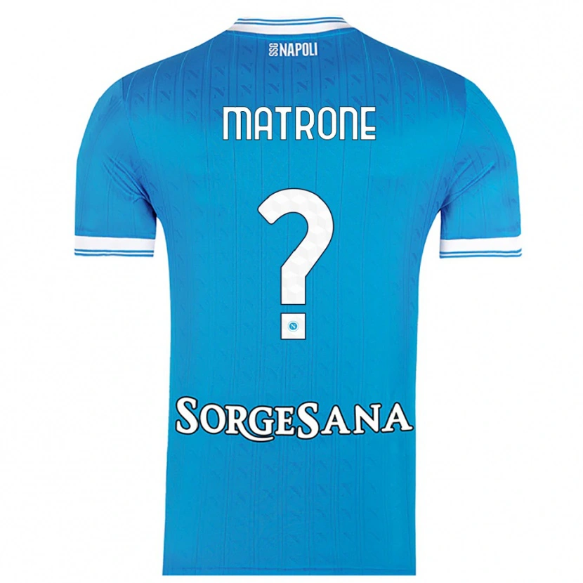 Danxen Men Manuel Matrone #0 Sky Blue White Home Jersey 2025/26 T-Shirt